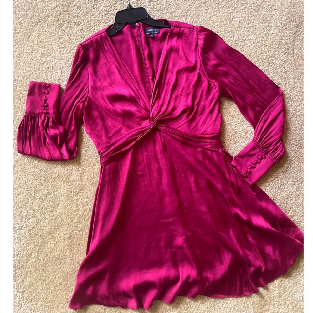 Red Bardot Short Dress size 12